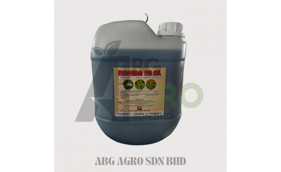 GLUFOSINATE AMMONIUM 18.0% w/w